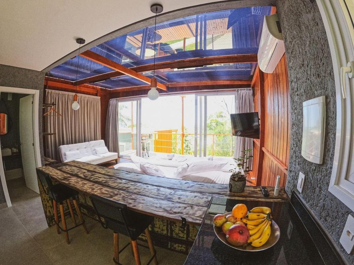 Florianópolis Casa De Vidro Alto Padrao - Hospedar Com Proposito 빌라 외부 사진