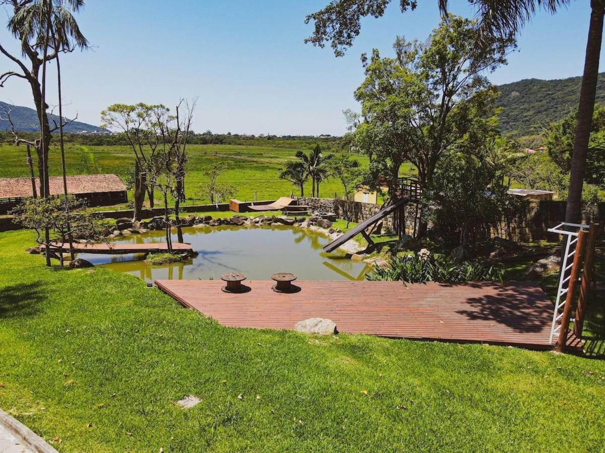 Florianópolis Casa De Vidro Alto Padrao - Hospedar Com Proposito 빌라 외부 사진