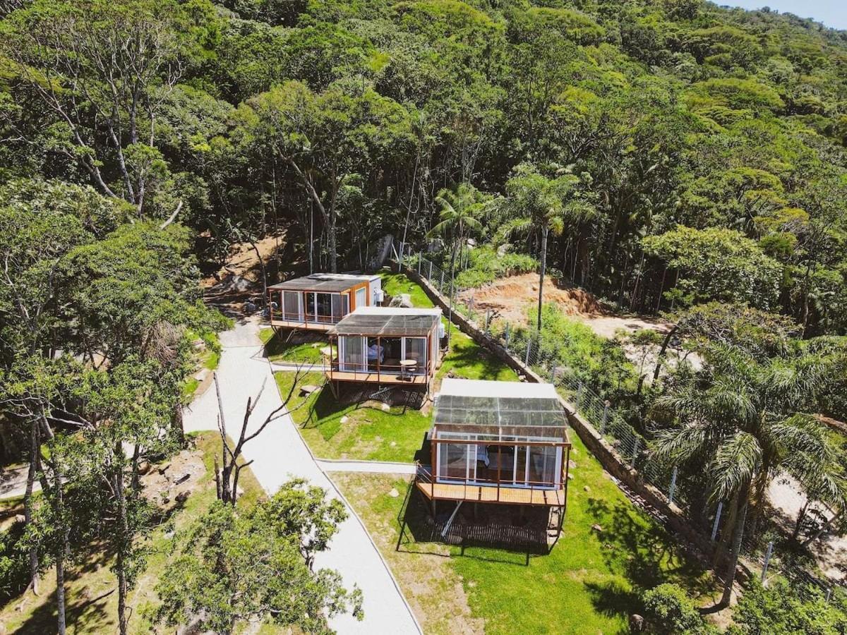 Florianópolis Casa De Vidro Alto Padrao - Hospedar Com Proposito 빌라 외부 사진