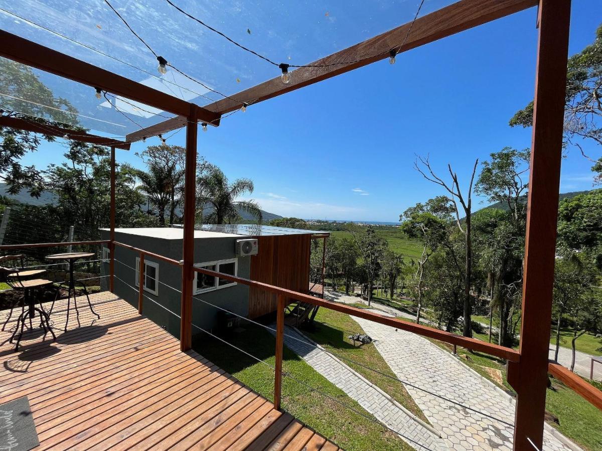 Florianópolis Casa De Vidro Alto Padrao - Hospedar Com Proposito 빌라 외부 사진