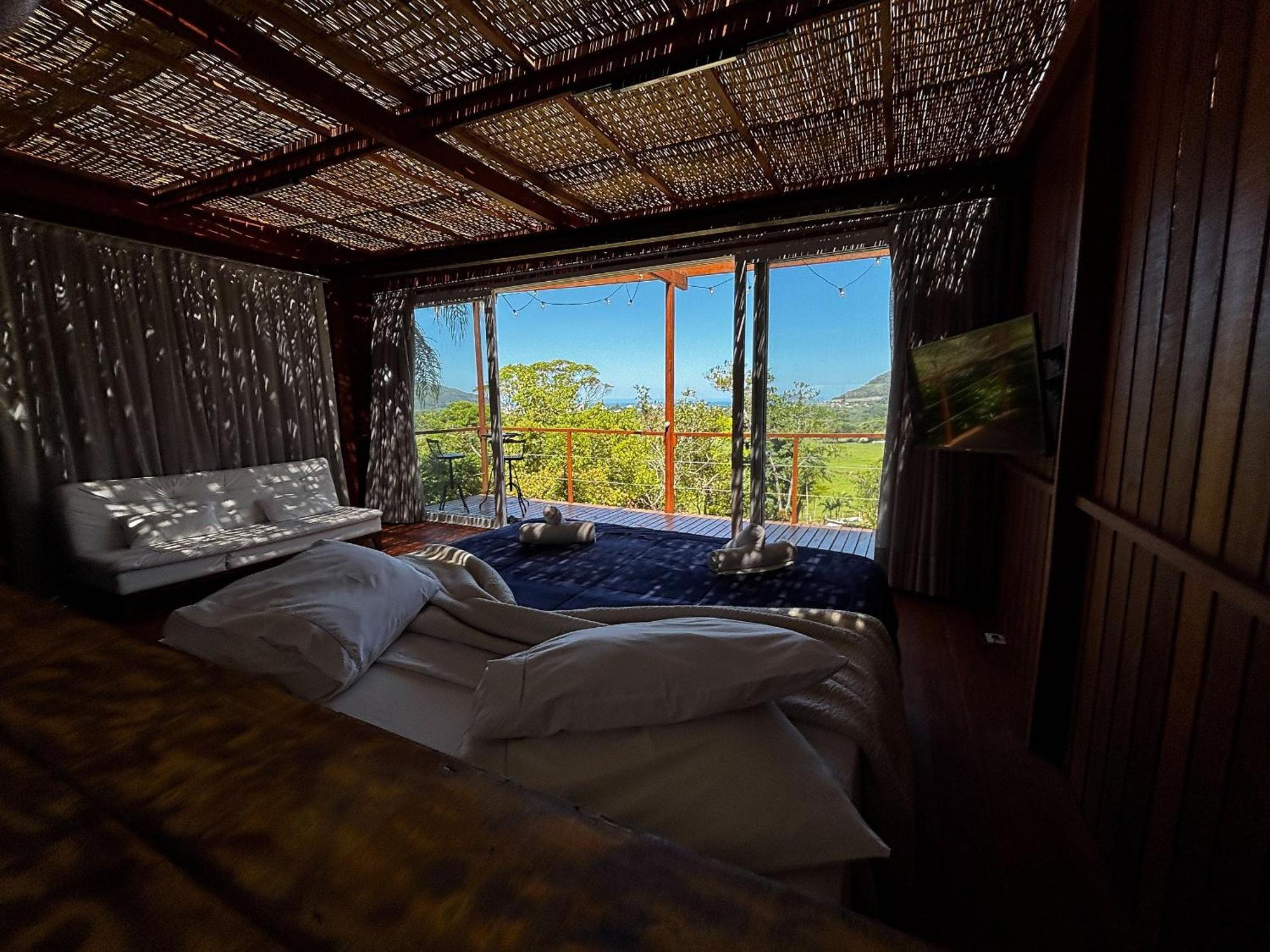 Florianópolis Casa De Vidro Alto Padrao - Hospedar Com Proposito 빌라 외부 사진