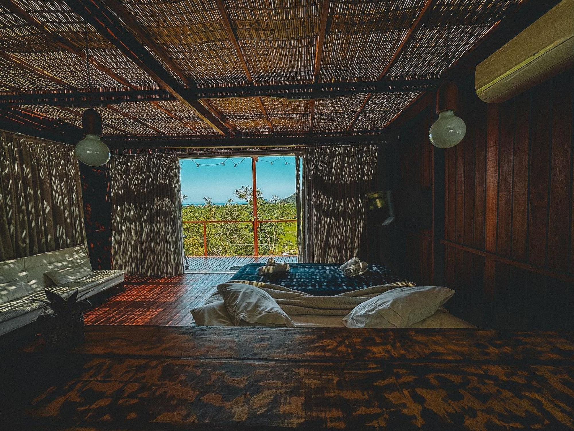 Florianópolis Casa De Vidro Alto Padrao - Hospedar Com Proposito 빌라 외부 사진