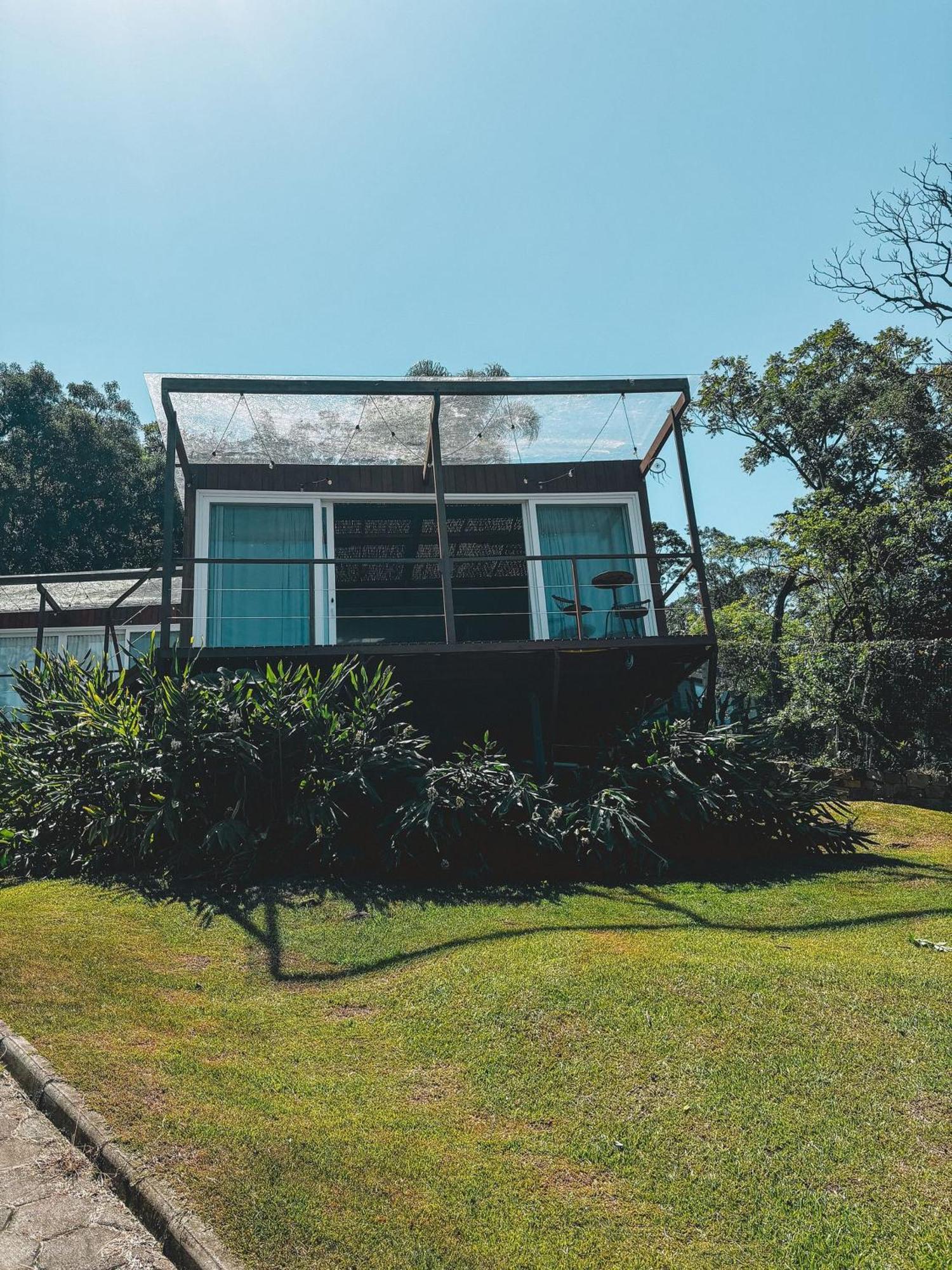 Florianópolis Casa De Vidro Alto Padrao - Hospedar Com Proposito 빌라 외부 사진